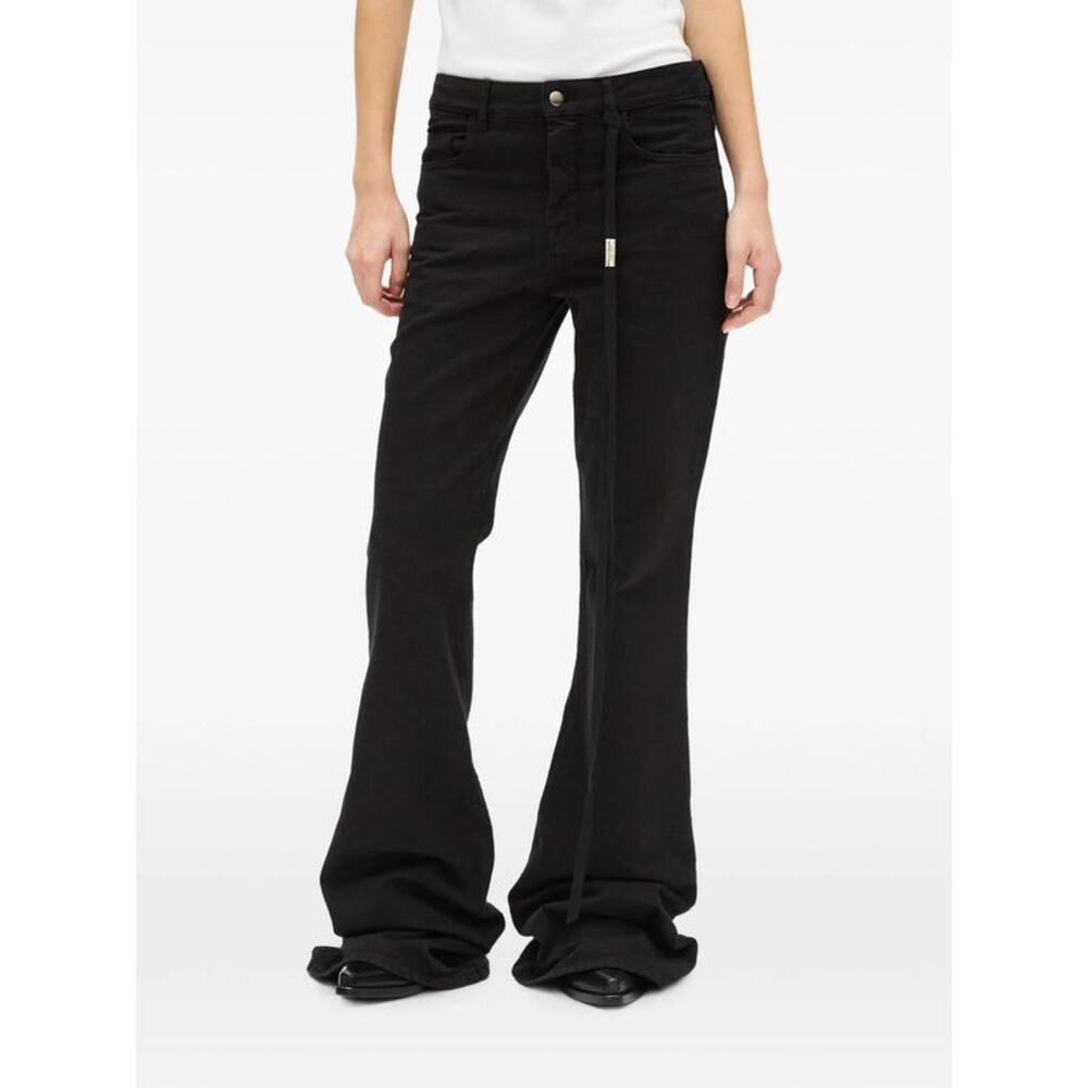 Ann Demeulemeester Black Denim - Flared Jeans Women